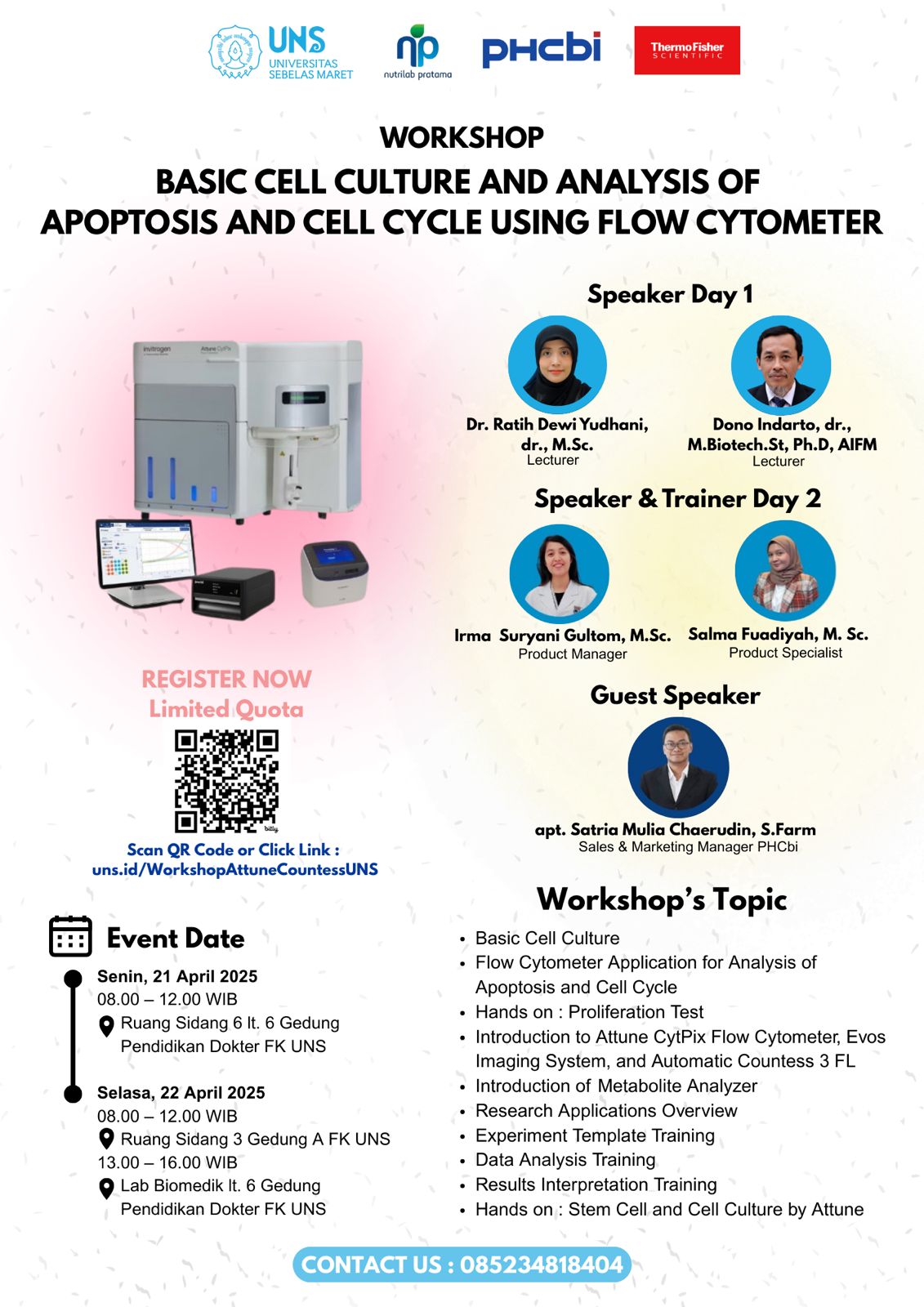 Workshop Basic Cell Culture